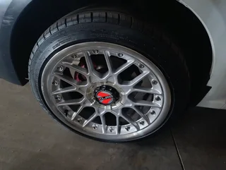 17" Mag wheels with tyres for sale