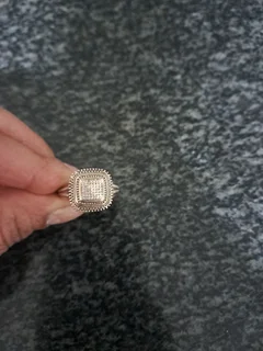 9ct Diamond Cluster Ring with Valuation Certificate