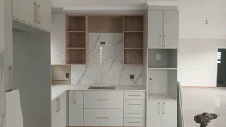 Kitchen, Bedroom and garage Cupboards and more