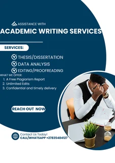 Thesis/dissertation/data  Analysis/proposal/assignment