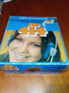 Vintage Senheiser JD414 Headphones