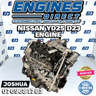 Brand New Nissan Navara D23 YD25 Engine for sale