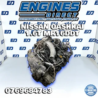 Nissan Qashkai 1.6 Turbo Import Engine for sale (MR16DDT)