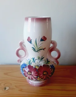 Pink Flower Vase.