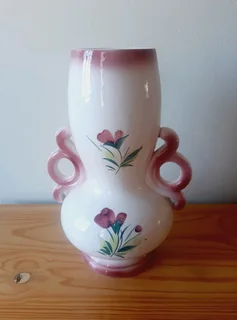 Pink Flower Vase.