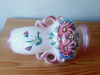 Pink Flower Vase.