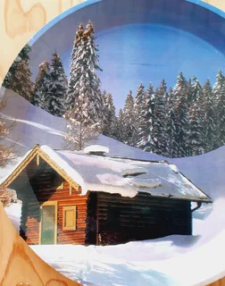 Winter Wonderland Round Tray