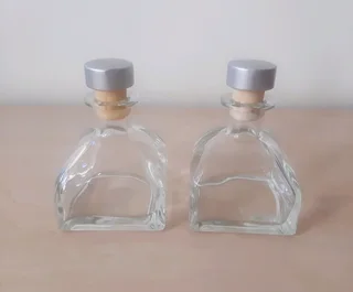 Salad Dressing Bottles. Set of 2.