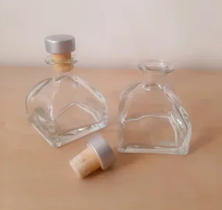 Salad Dressing Bottles. Set of 2.