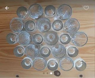 29 Double Shot Glasses.