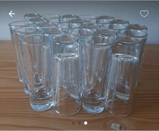 29 Double Shot Glasses.