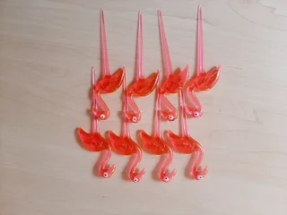 Flamingo Cocktail Sticks.