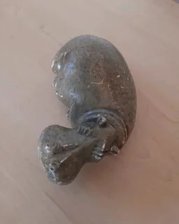 Carved Stone Hippopotamus.