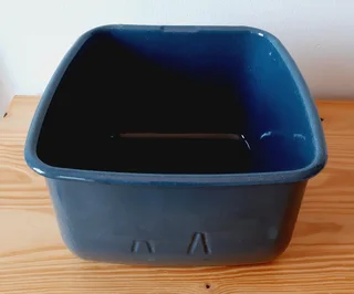 Dark Grey Steel Basin