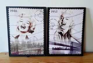 Marilyn Monroe Portraits. Set of 2.