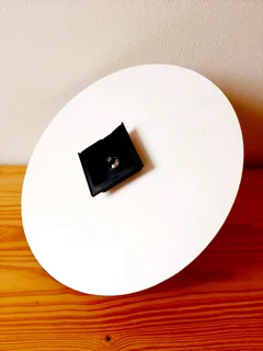 Multicoloured Glass Cake Stand