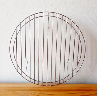 Round Stainless Steel Rack. New