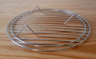 Round Stainless Steel Rack. New