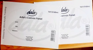 Dala Artists Canvas Panels. Set of 2. NEW