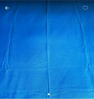 Blue Cotton Material. New