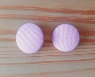 Pink Buttons. Set of 2.