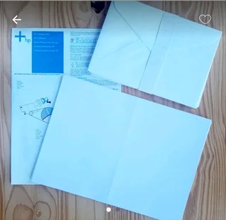 HP Greeting Cards & Envelopes. Set of 10.