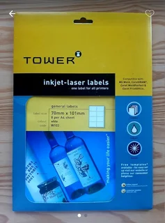 Tower Inkjet-laser Labels. New