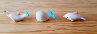 Whale &amp; Dolphin Figurines.