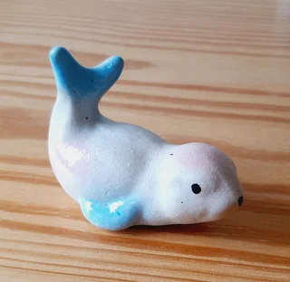 Seal Figurines. Set of 3.