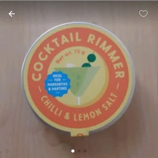 Cocktail Rimmer Chilli & Lemon Salt. NEW