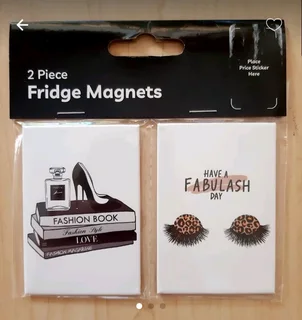 Fridge Magnets. Set of 2. New