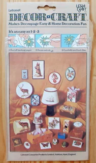 Bird Art Transfers. Set of 4.