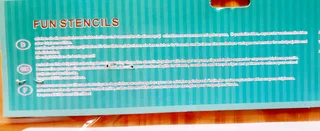 Fun Stencils. Set of 4.