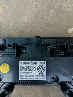 Vw golf  7 climate control unit