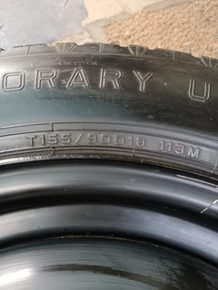 Mercedes benz Ml 18&#34; biscuit sparewheel