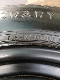 Mercedes benz Ml 18&#34; biscuit sparewheel