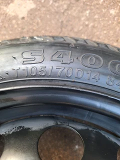 Kia picanto 14&#34; biscuit sparewheel