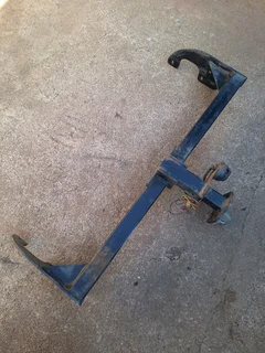 Toyota hilux under bumper towbar, detachable head