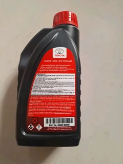 Toyota antifreeze n brake fluid