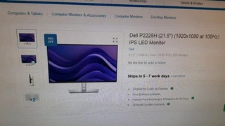 Dell p2225h led monitor 22"