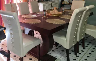 Dinning room suite,tv unit, server, coffee table