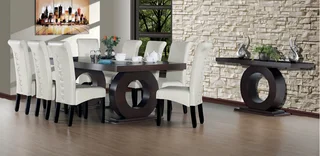 Dinning room suite,tv unit, server, coffee table