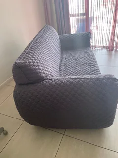 Couch and Dinner table set