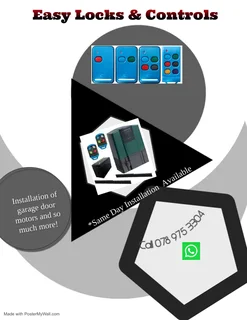 Gate Automation And Remotes Call 0789753304-24 Hours!