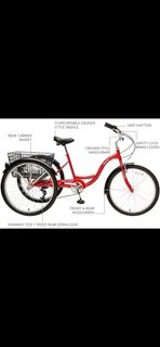 Raleigh Trike 7 speed - LIMITED  R5450