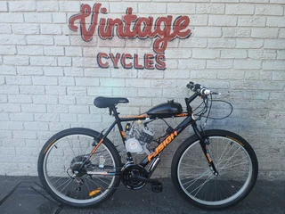 New Fusion 80cc 2 Stroke Motorised Bicycle 26Inch - R7500