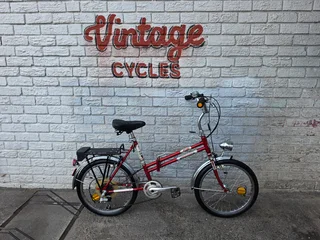 Pre-Owned 1980s Vintage Dujuan Cuckoo Folding Commuter 5 Speed - R4500