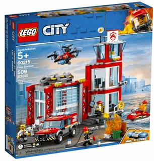 Lego – City – 60215 - Fire Station (Retired Set)