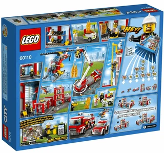 Lego – City – 60110 - Fire Station (Retired Set)