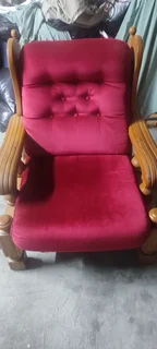 Selling solid oak lounge set